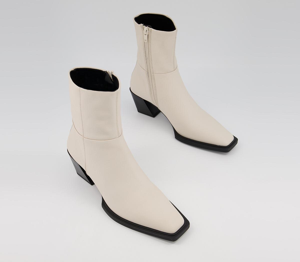 Vagabond Shoemakers Alina Ankle Boots Vagabond Shoemakers Alina Ankle Boots Off White