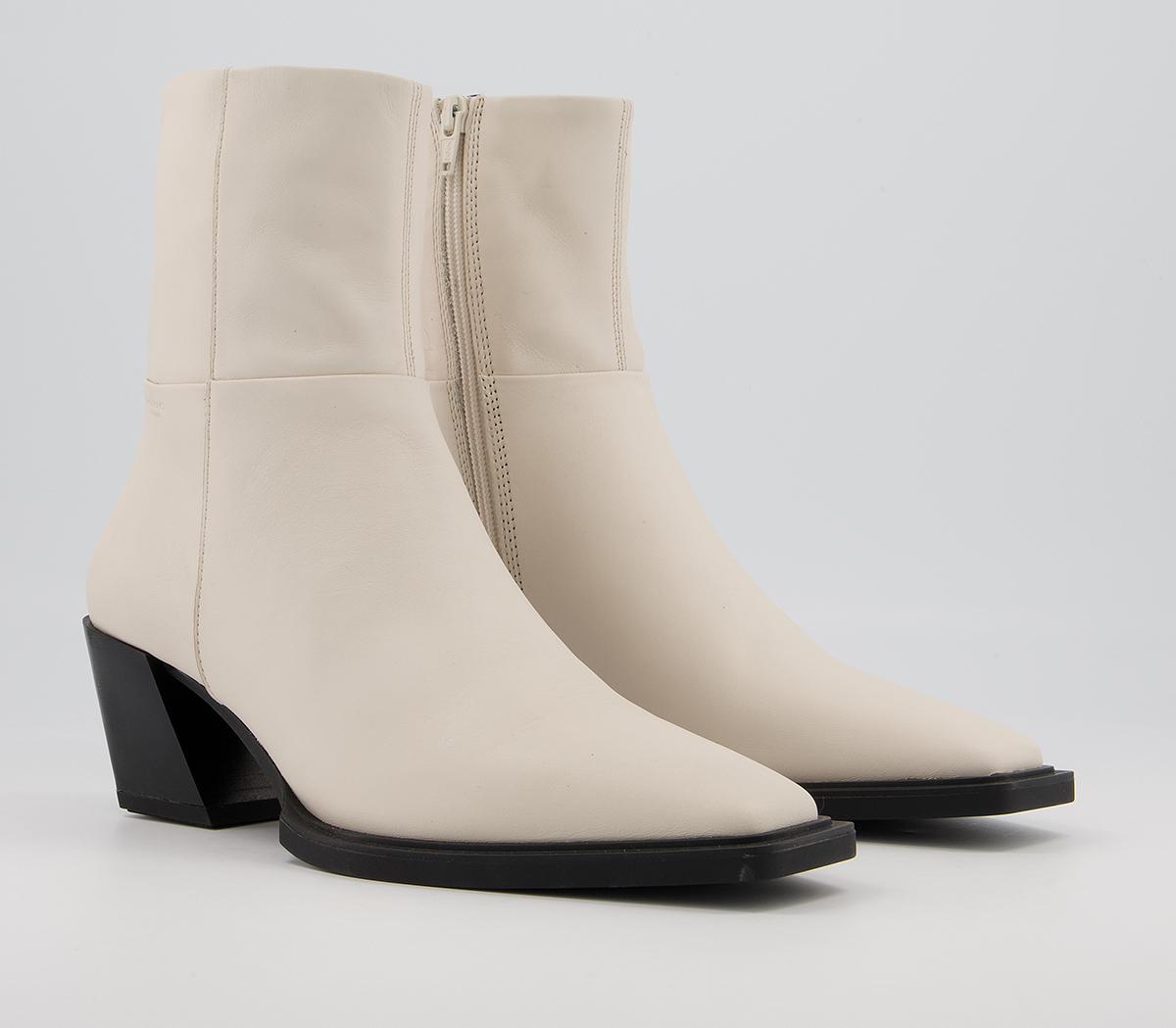 Vagabond Shoemakers Alina Ankle Boots Vagabond Shoemakers Alina Ankle Boots Off White