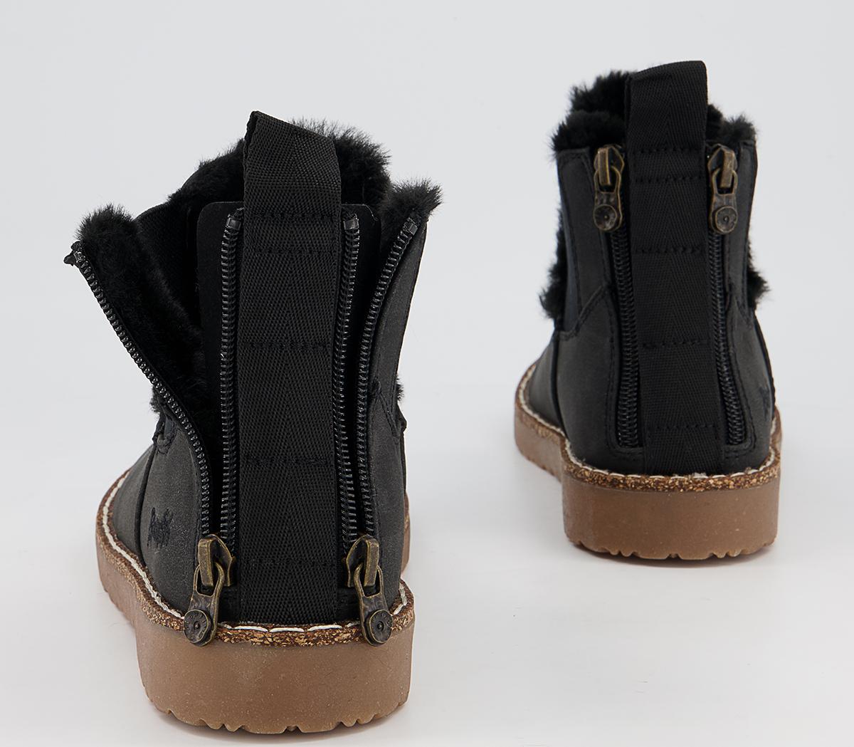 Blowfish Malibu Chillin SHR Boots Black Prospector - Women's Ankle Boots