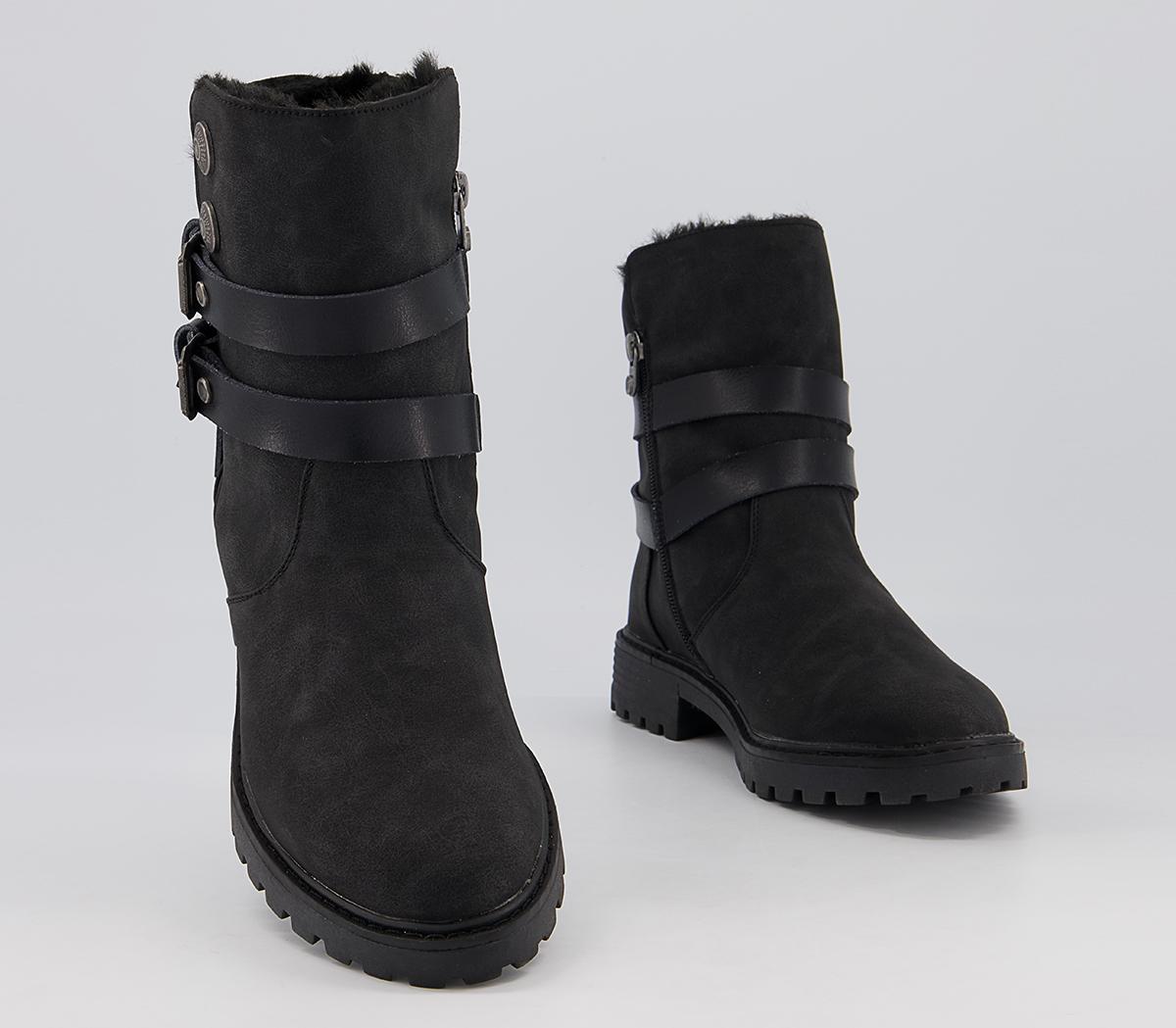 Blowfish Malibu Ratlif Shr Boots Black Prospector - Women's Vegan Shoes