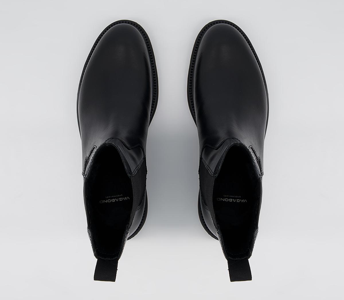 Vagabond Shoemakers Alex High Chelsea Boots Black - Women's Ankle Boots