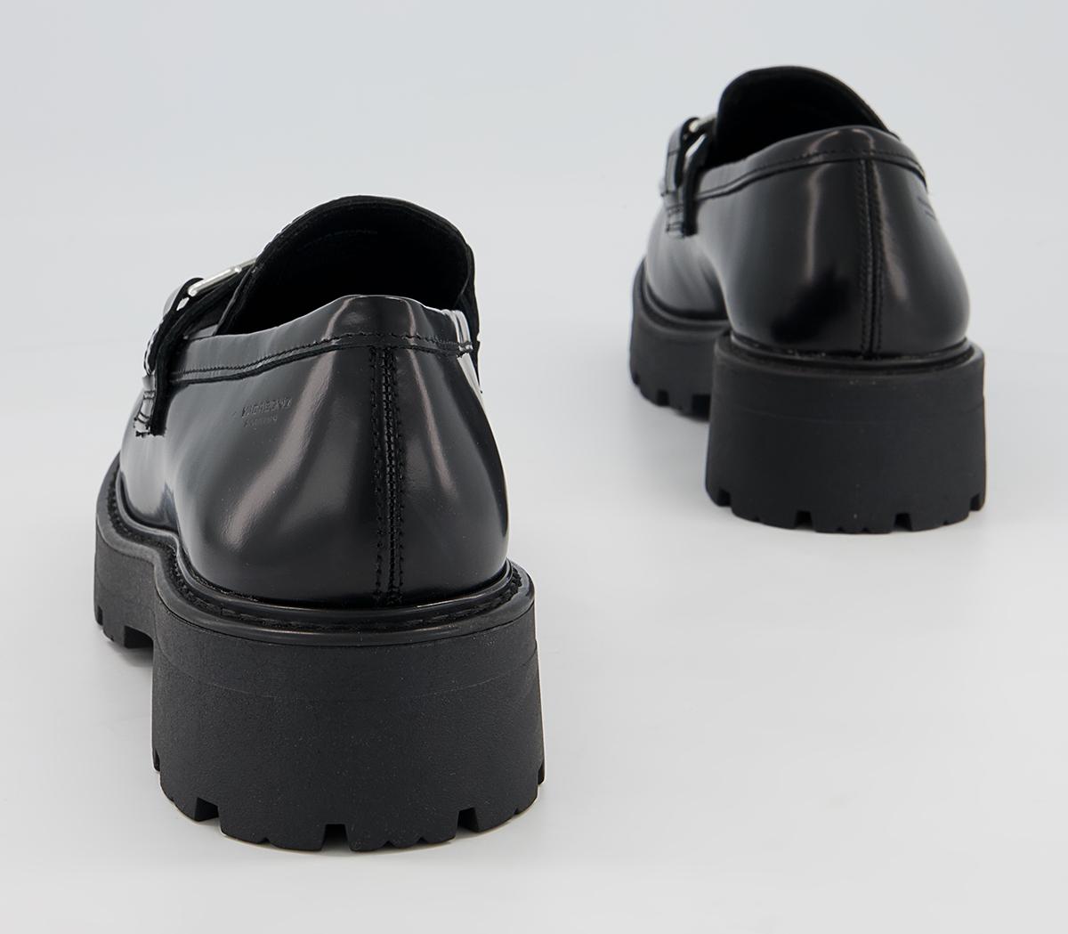 Vagabond Shoemakers Cosmo 2.0 Buckle Loafers Vagabond Shoemakers Cosmo 2.0 Buckle Loafers Black Polished