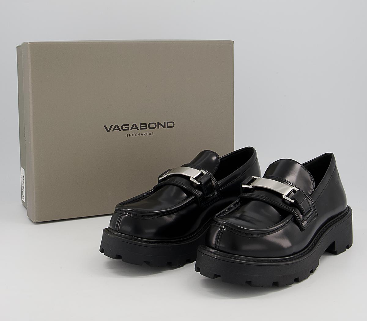 Vagabond Shoemakers Cosmo 2.0 Buckle Loafers Vagabond Shoemakers Cosmo 2.0 Buckle Loafers Black Polished
