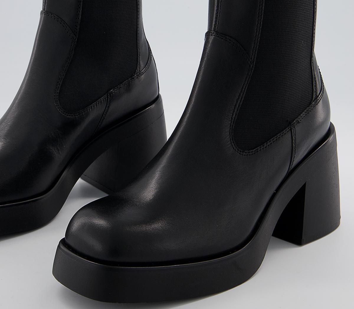 Vagabond Shoemakers Brooke Chelsea Boots Black - New Season Boots