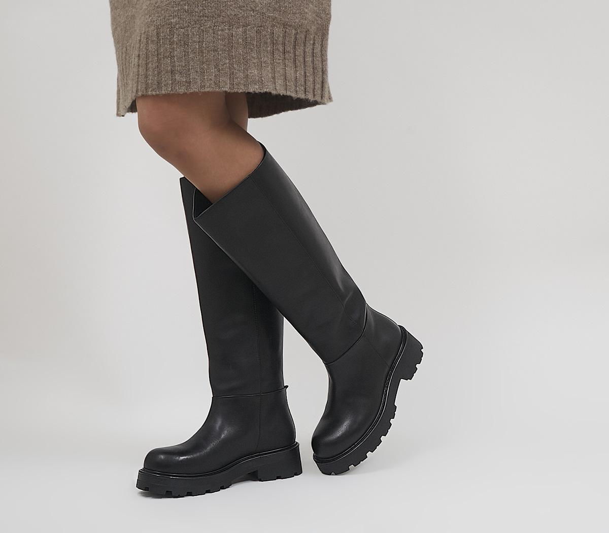 Cosmo 2.0 Knee High Boots Black