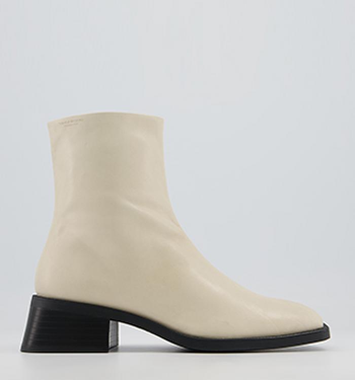Vagabond Shoemakers Blanca Ankle Boots Off White