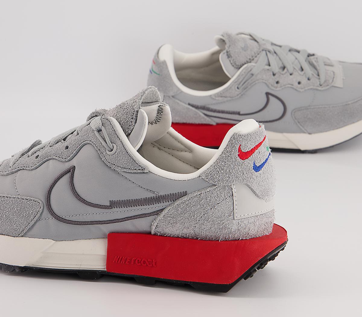 Nike Fontanka Waffle Trainers Nike Fontanka Waffle Trainers Light Smoke Grey Iron Grey Grey Fog