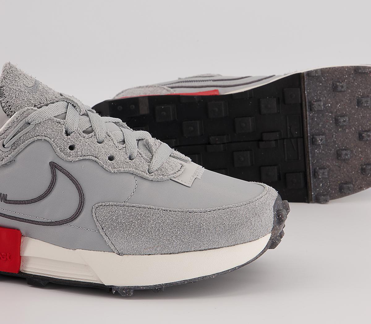 Nike Fontanka Waffle Trainers Nike Fontanka Waffle Trainers Light Smoke Grey Iron Grey Grey Fog
