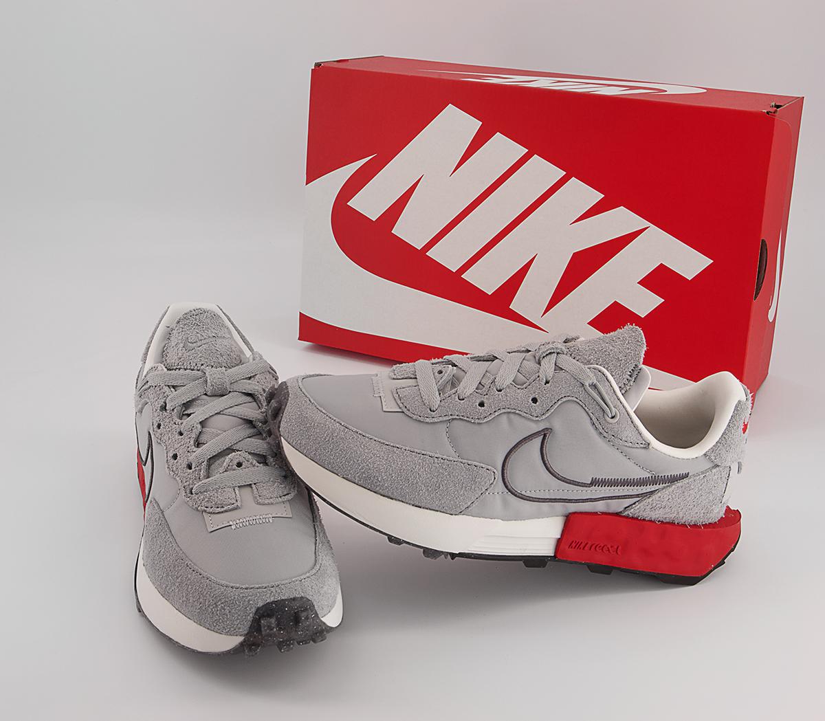 Nike Fontanka Waffle Trainers Nike Fontanka Waffle Trainers Light Smoke Grey Iron Grey Grey Fog