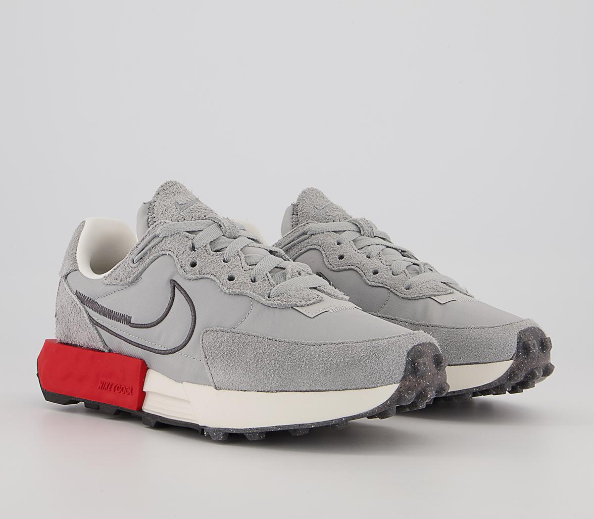 Nike Fontanka Waffle Trainers Nike Fontanka Waffle Trainers Light Smoke Grey Iron Grey Grey Fog
