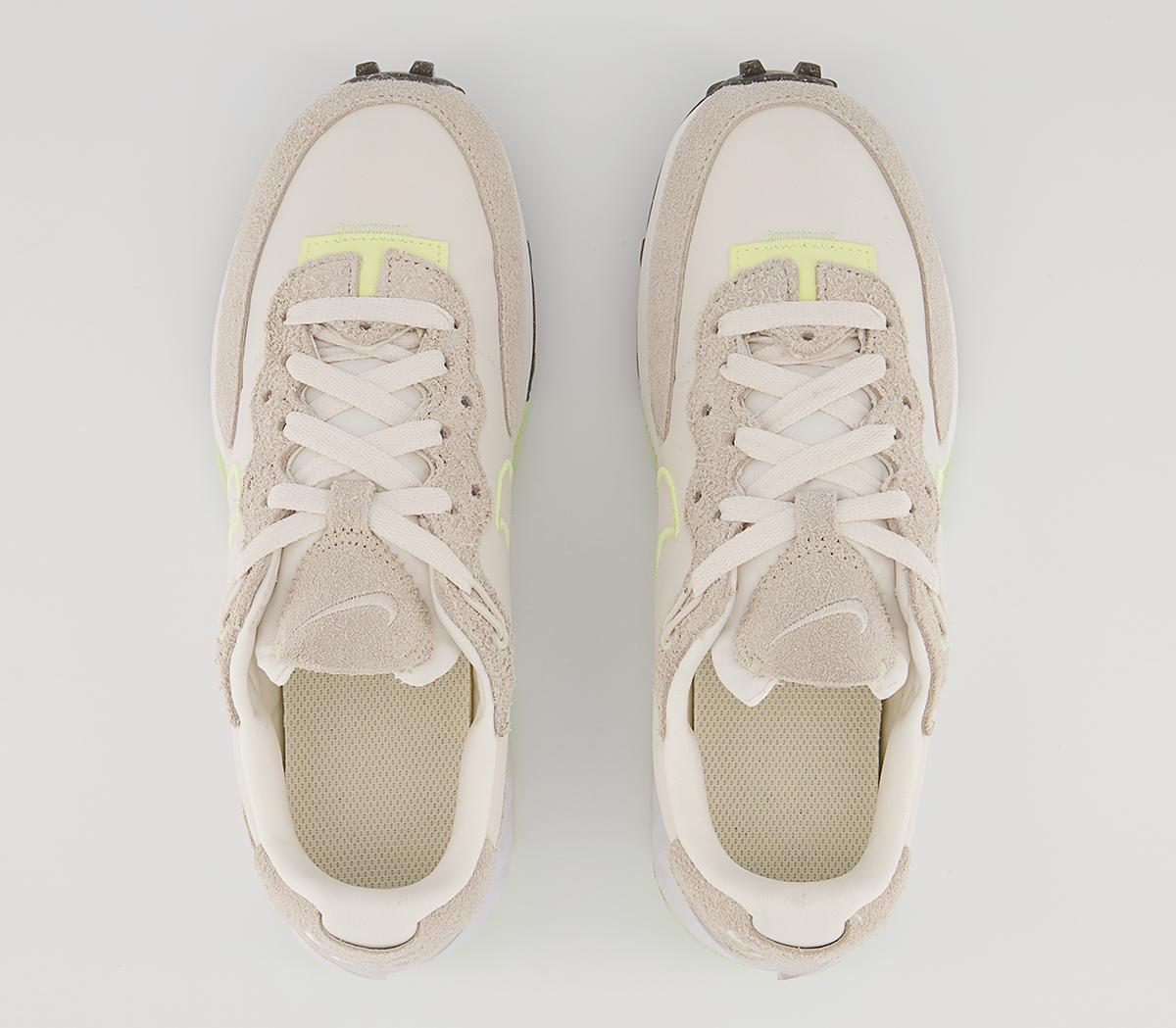 Nike Fontanka Waffle Trainers Nike Fontanka Waffle Trainers Phantom Citron Tint Light Orewood Brown White