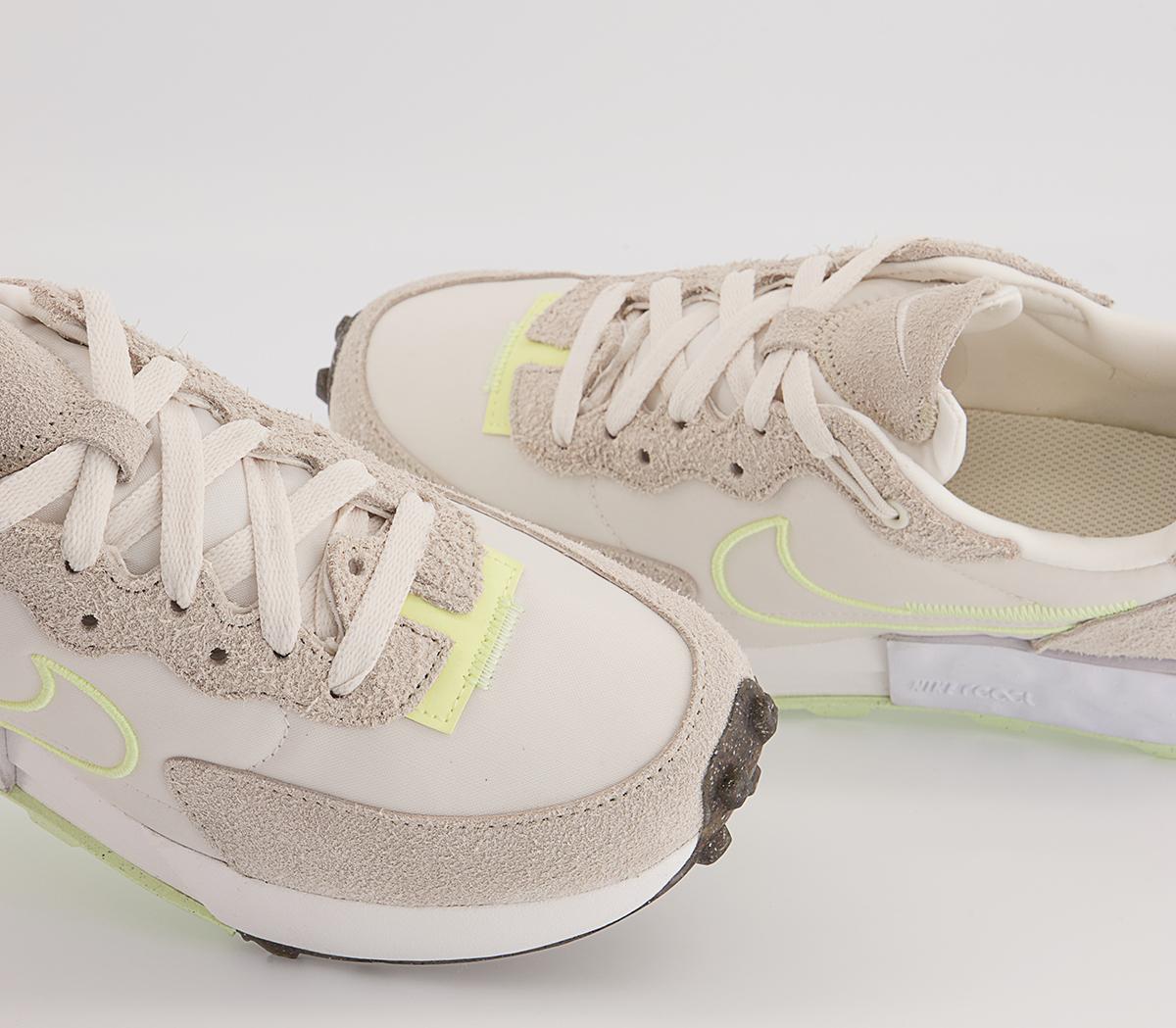 Nike Fontanka Waffle Trainers Nike Fontanka Waffle Trainers Phantom Citron Tint Light Orewood Brown White
