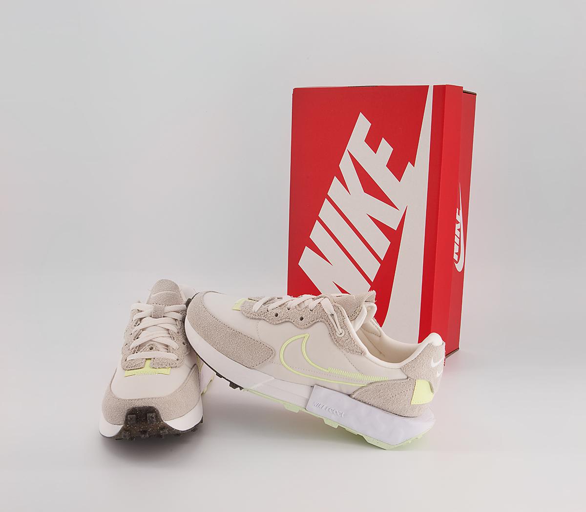 Nike Fontanka Waffle Trainers Nike Fontanka Waffle Trainers Phantom Citron Tint Light Orewood Brown White