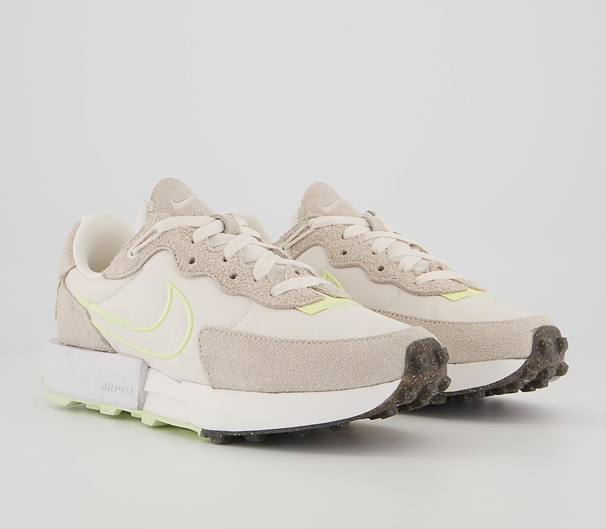 Nike Fontanka Waffle Trainers Nike Fontanka Waffle Trainers Phantom Citron Tint Light Orewood Brown White