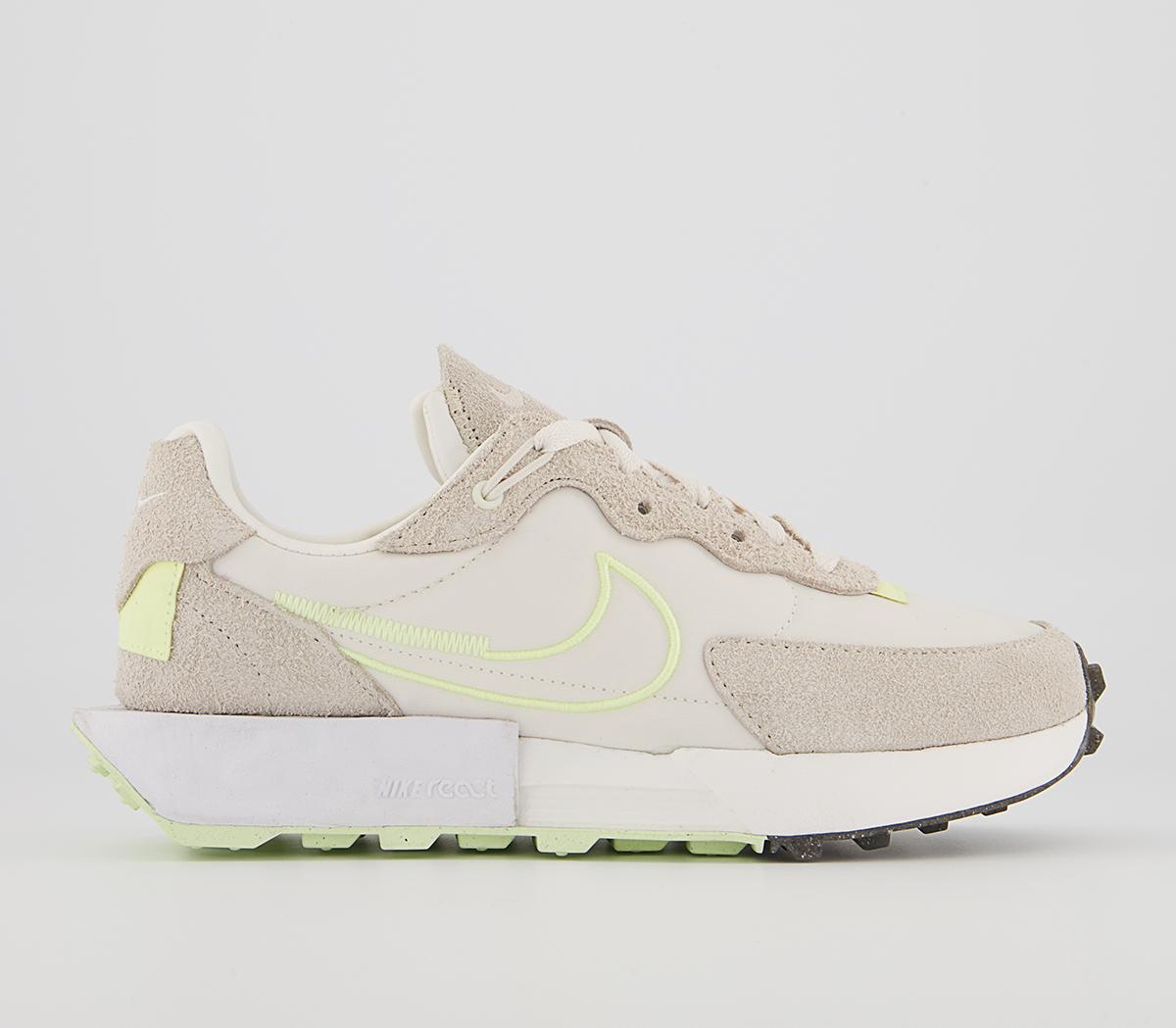NikeFontanka Waffle Trainers NikeFontanka Waffle TrainersPhantom Citron Tint Light Orewood Brown White