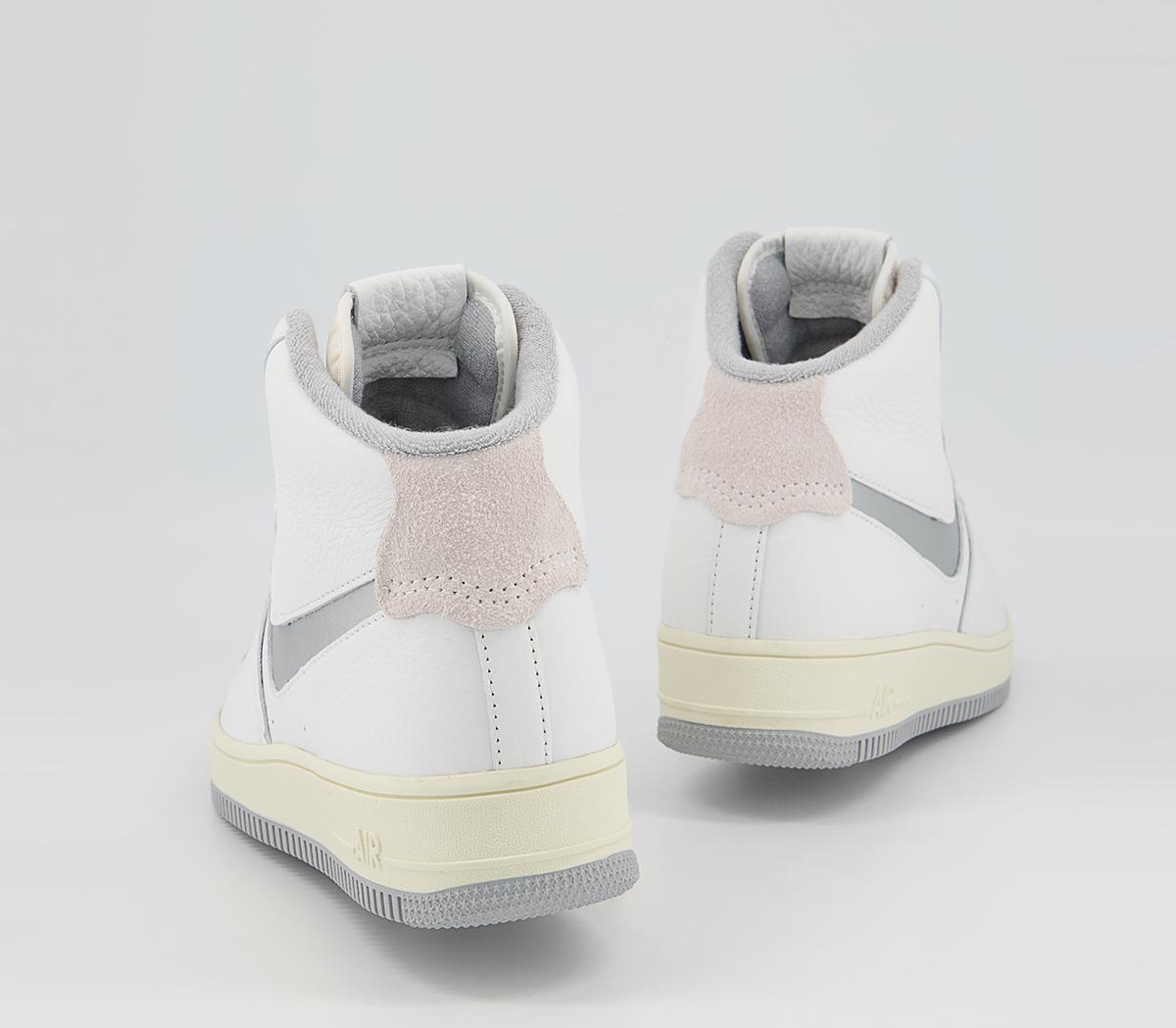 Nike Af1 Sculpt Trainers Nike Af1 Sculpt Trainers Summit White Silver Coconut Milk Summit White Wolf