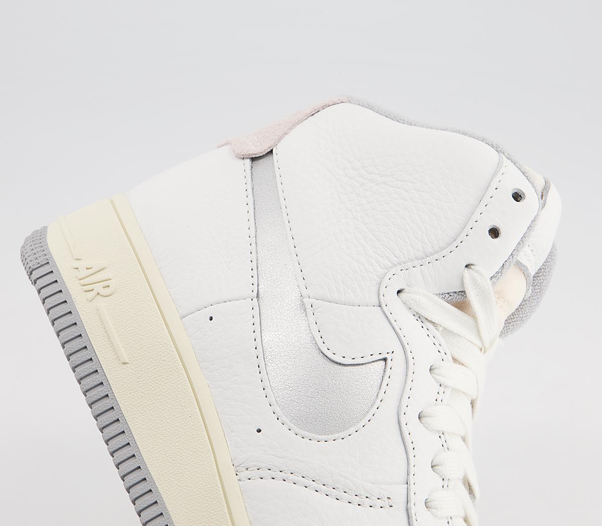 Nike Af1 Sculpt Trainers Nike Af1 Sculpt Trainers Summit White Silver Coconut Milk Summit White Wolf