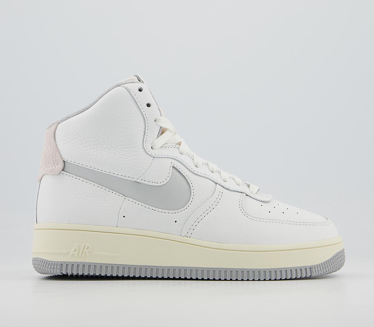 NikeAf1 Sculpt TrainersSummit White Silver Coconut Milk Summit White Wolf