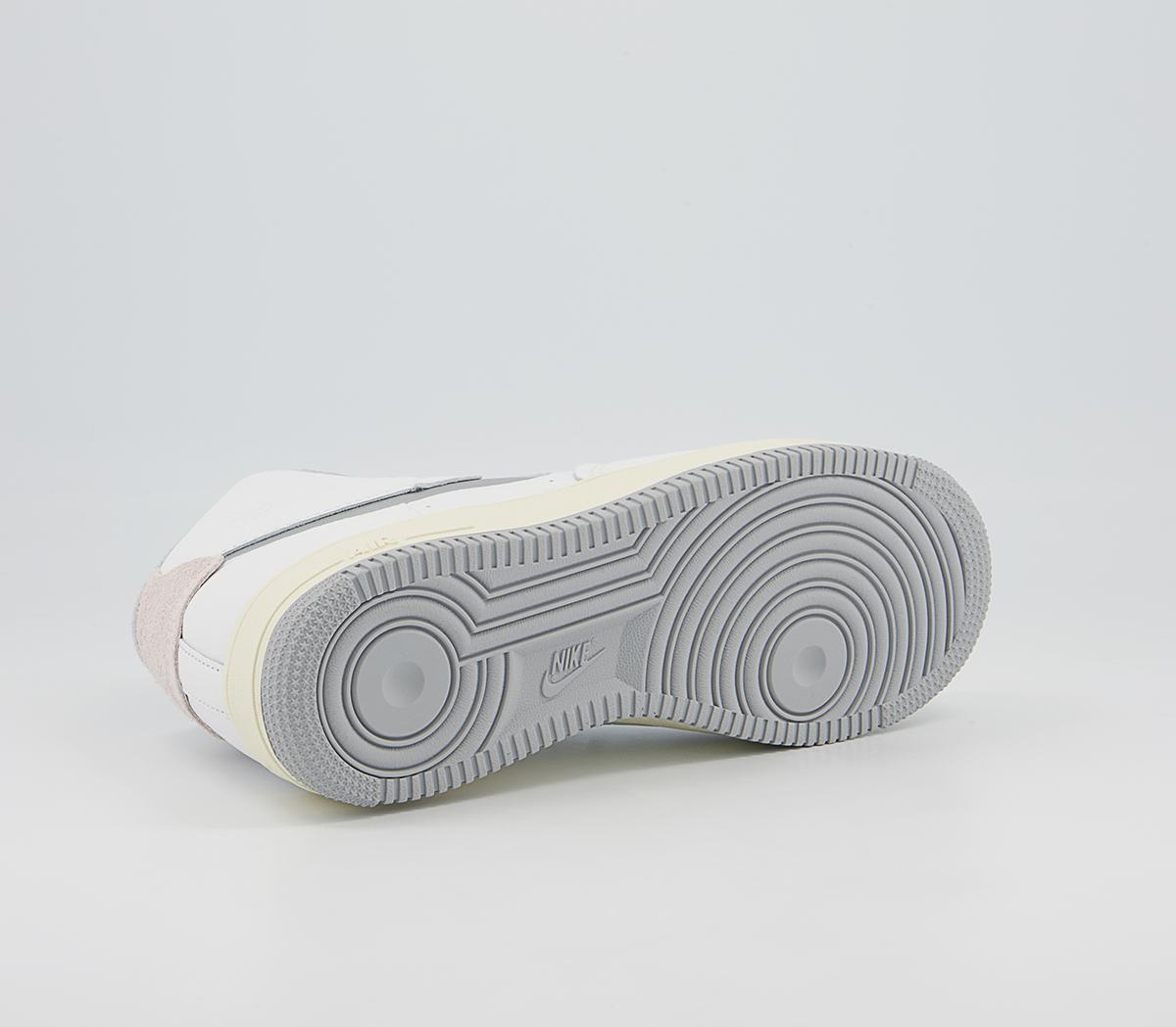 Nike Af1 Sculpt Trainers Nike Af1 Sculpt Trainers Summit White Silver Coconut Milk Summit White Wolf