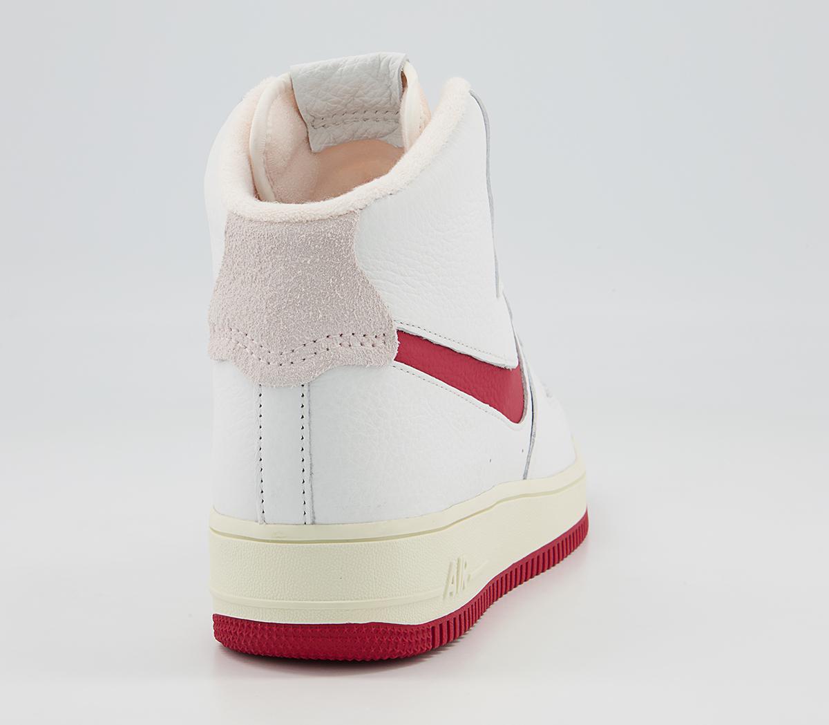 Nike Af1 Sculpt Trainers Nike Af1 Sculpt Trainers Summit White Gym Red Summit White Coconut Milk Gym