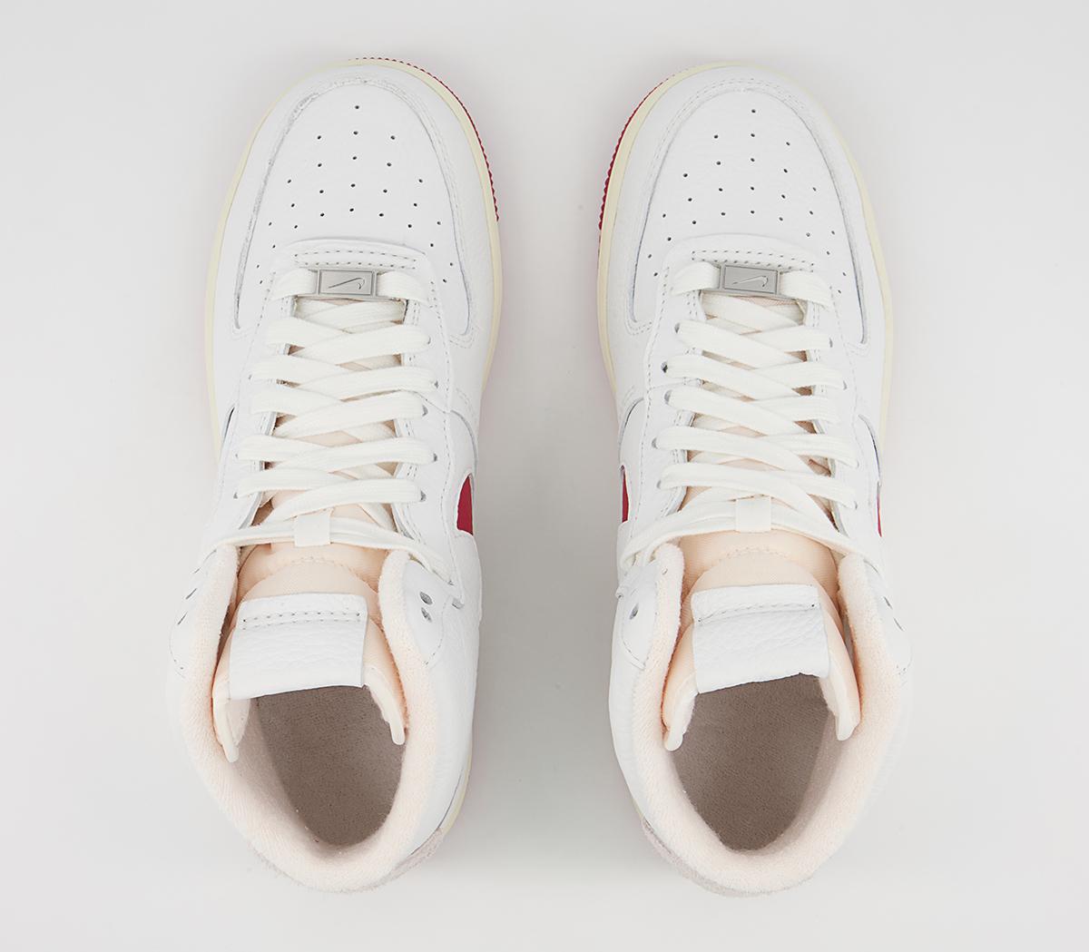 Nike Af1 Sculpt Trainers Nike Af1 Sculpt Trainers Summit White Gym Red Summit White Coconut Milk Gym