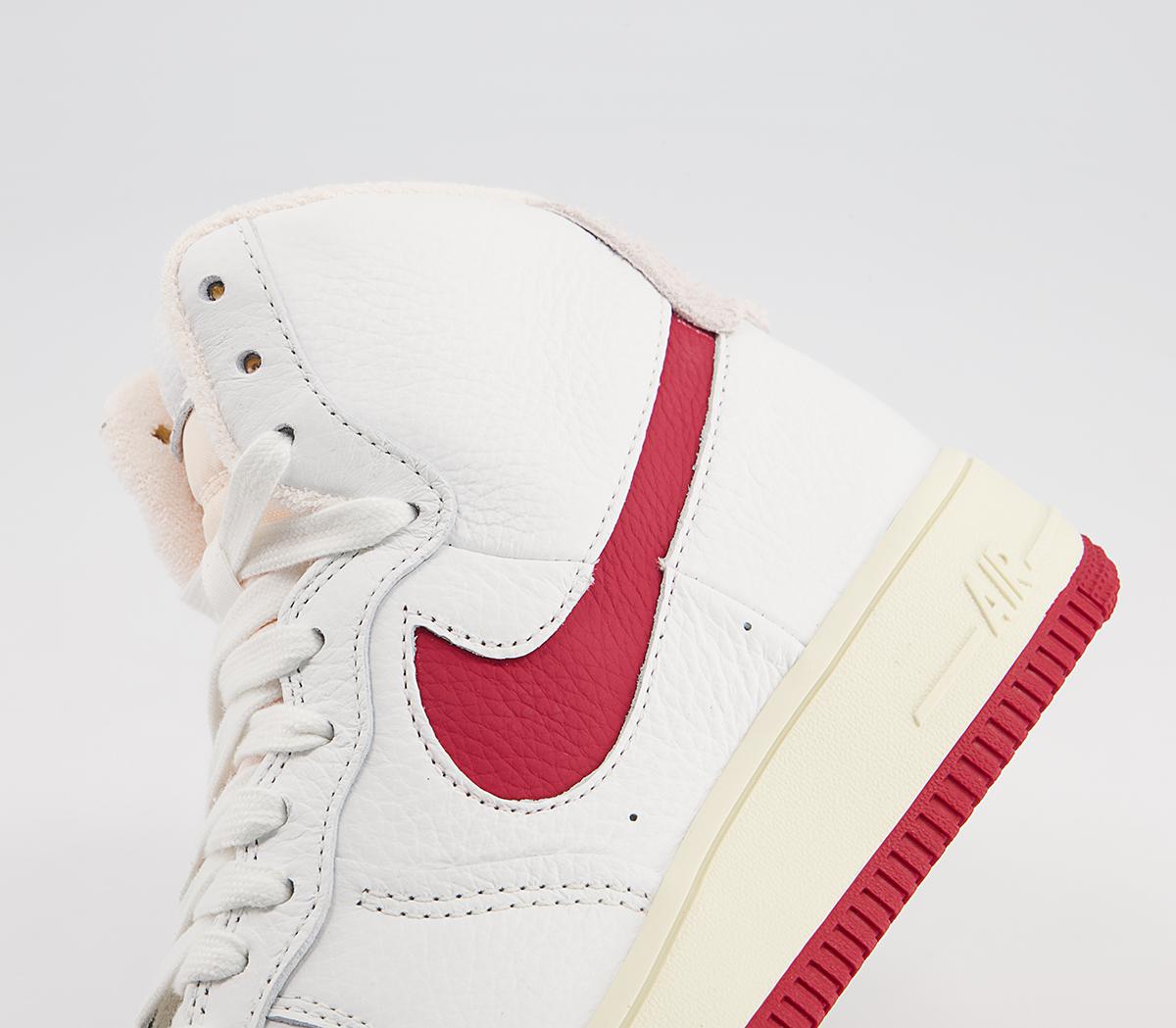 Nike Af1 Sculpt Trainers Nike Af1 Sculpt Trainers Summit White Gym Red Summit White Coconut Milk Gym