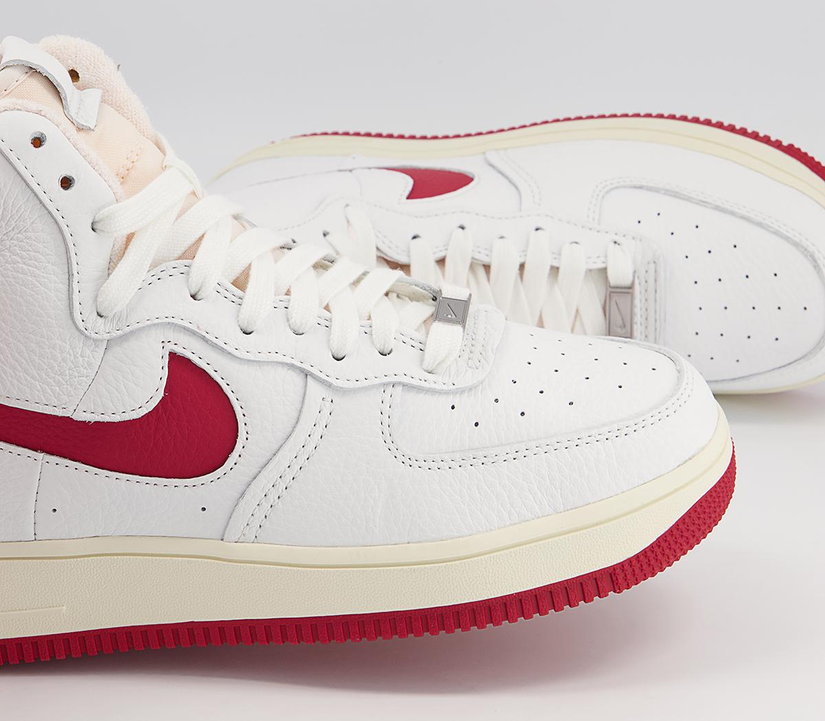Nike Af1 Sculpt Trainers Nike Af1 Sculpt Trainers Summit White Gym Red Summit White Coconut Milk Gym