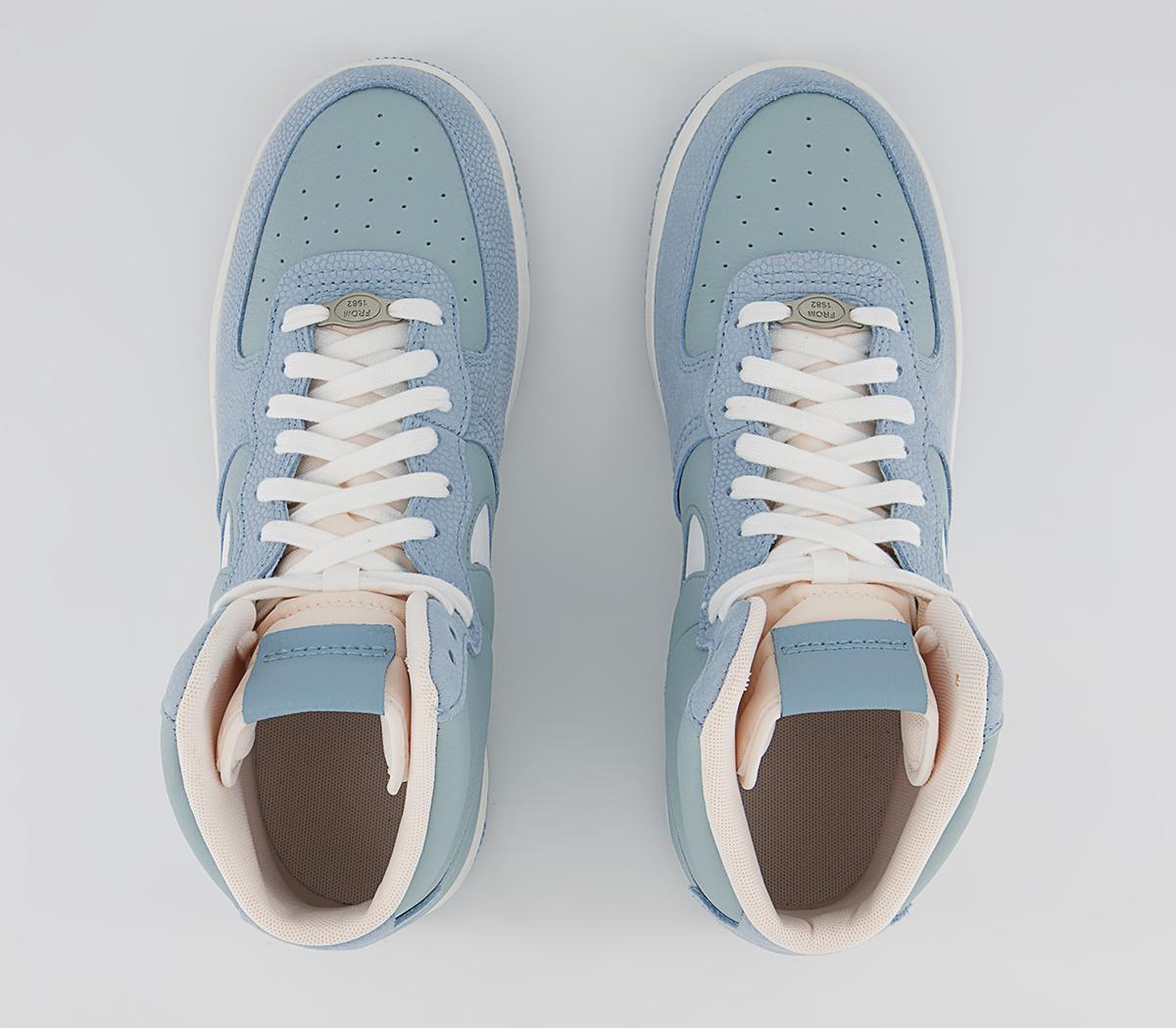 Nike Af1 Sculpt Trainers Nike Af1 Sculpt Trainers Ocean Cube Summit White Worn Blue