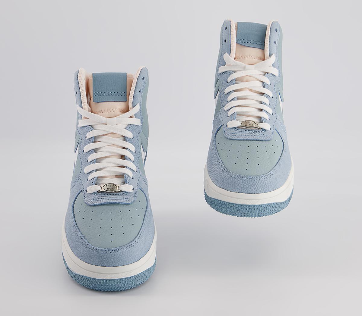 Nike Af1 Sculpt Trainers Nike Af1 Sculpt Trainers Ocean Cube Summit White Worn Blue