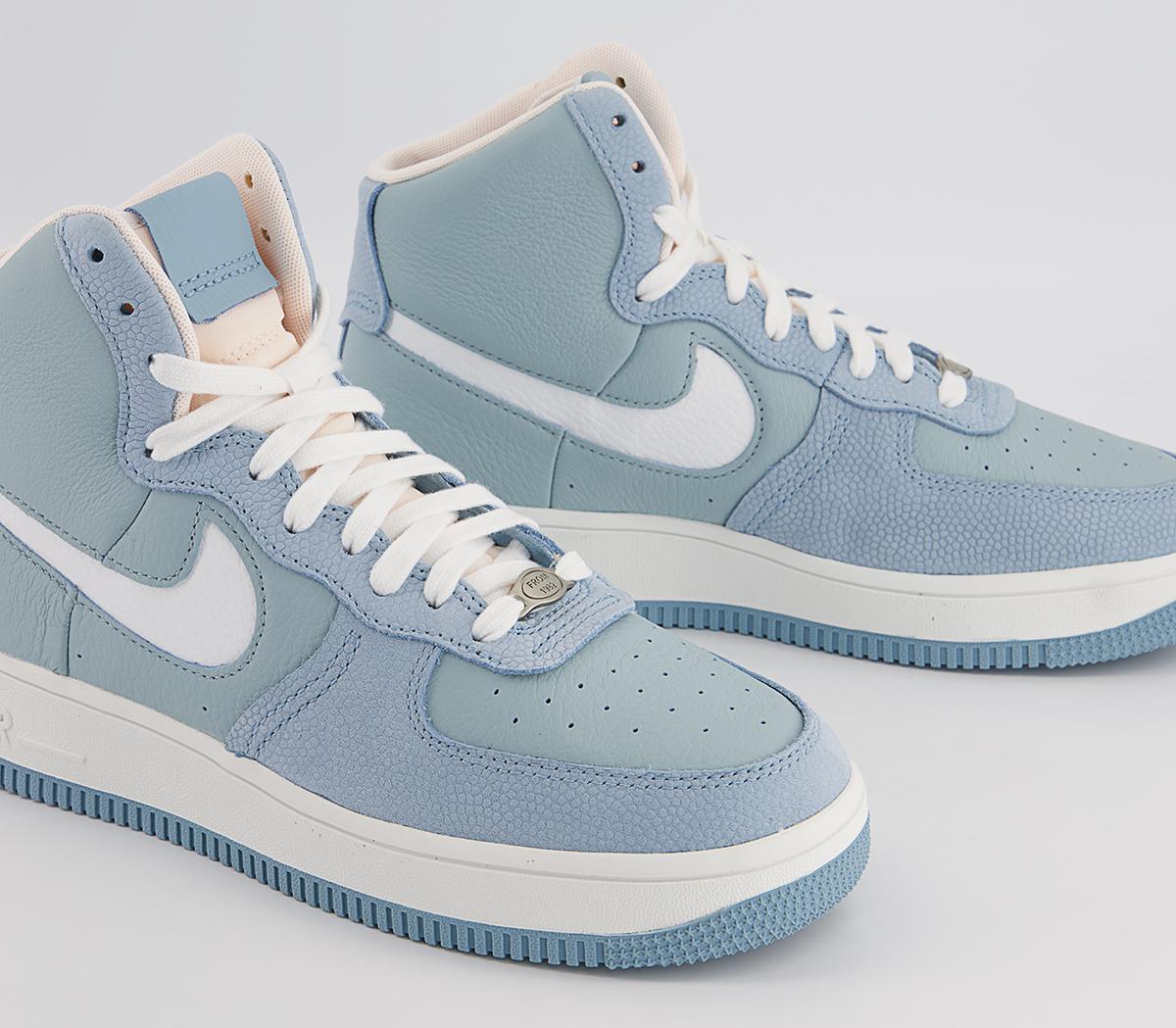 Nike Af1 Sculpt Trainers Nike Af1 Sculpt Trainers Ocean Cube Summit White Worn Blue