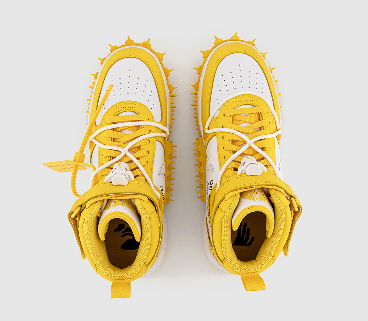 NikeNike Air Force 1 Mid TrainersWhite White Varsity Maize