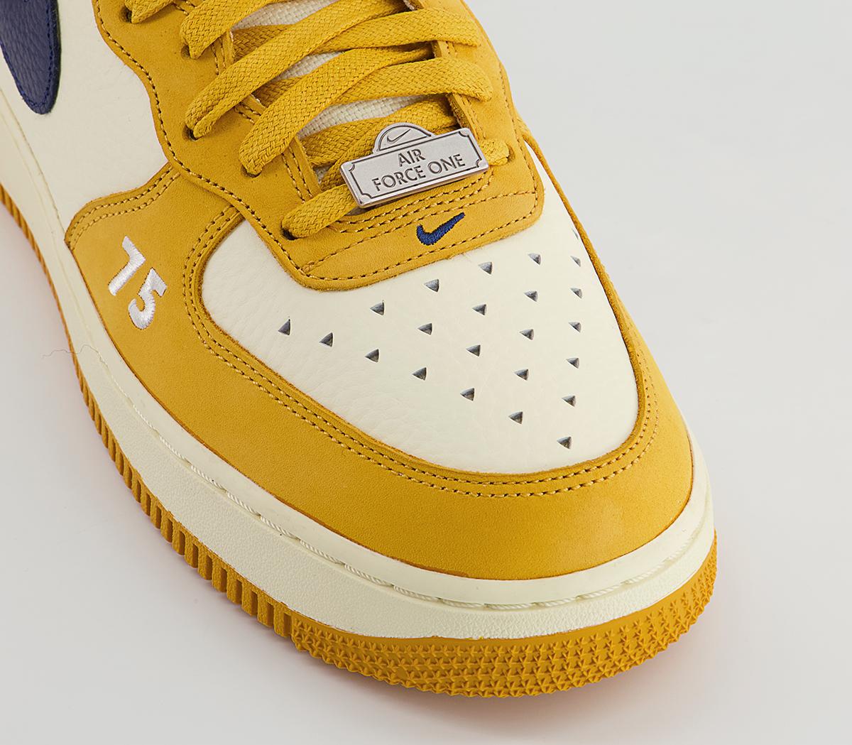 Nike Nike Air Force 1 Mid Trainers Nike Nike Air Force 1 Mid Trainers Pollen Blue Void Cashmere Green