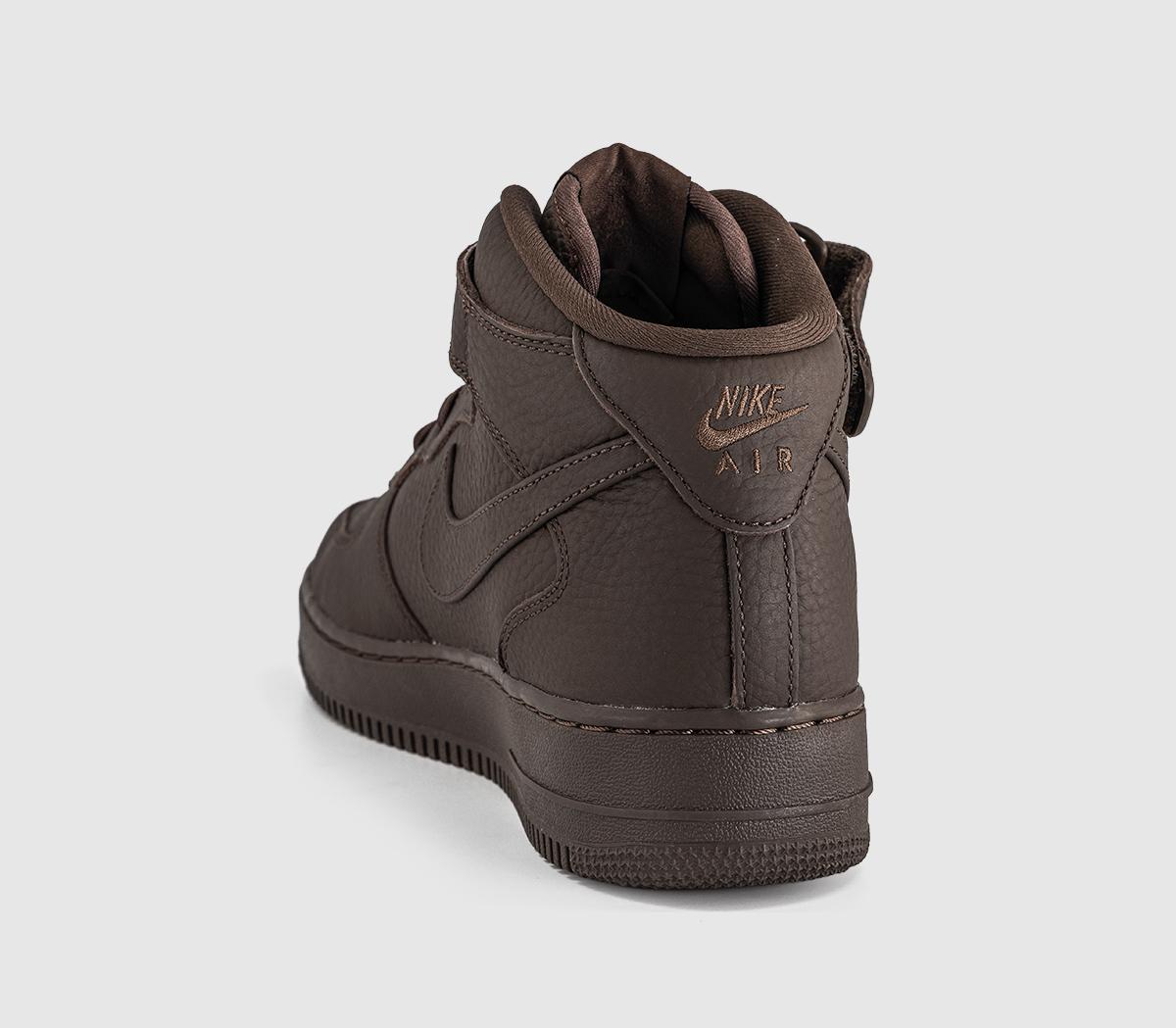 NikeAir Force 1 MidBaroque Brown Baroque Brown Black Sail
