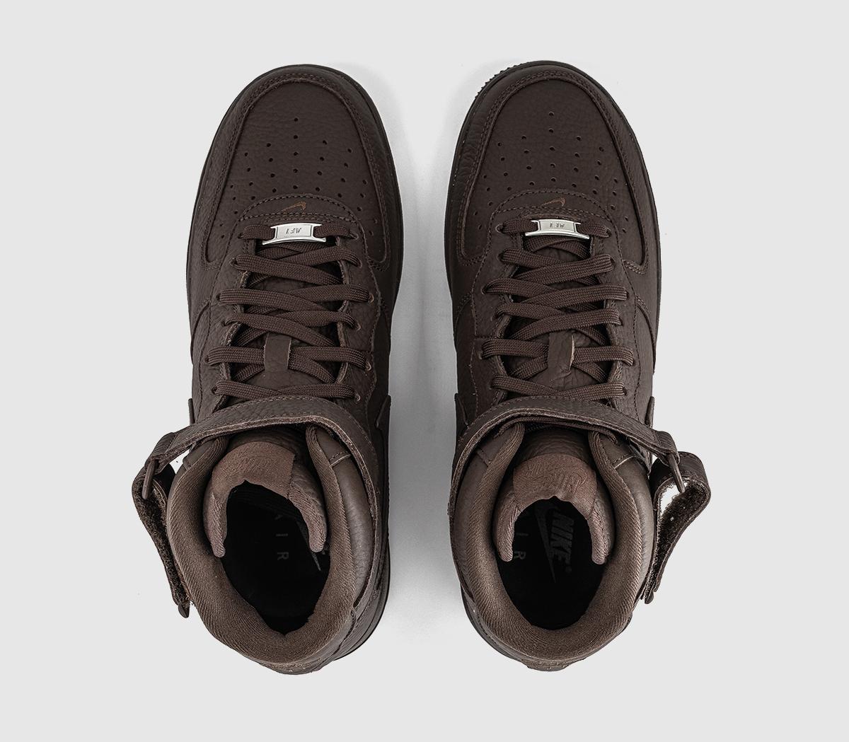 NikeAir Force 1 MidBaroque Brown Baroque Brown Black Sail