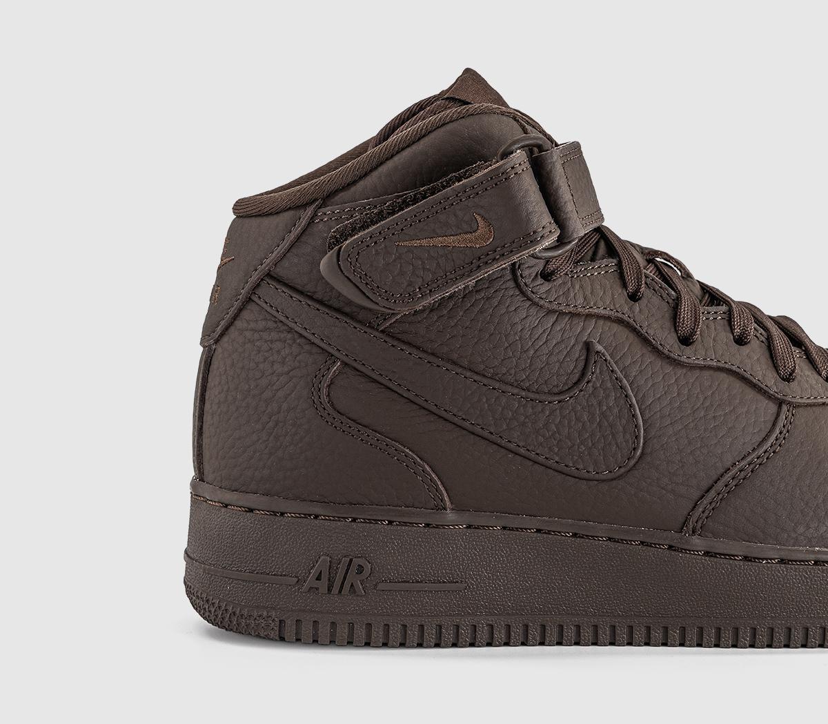 NikeAir Force 1 MidBaroque Brown Baroque Brown Black Sail