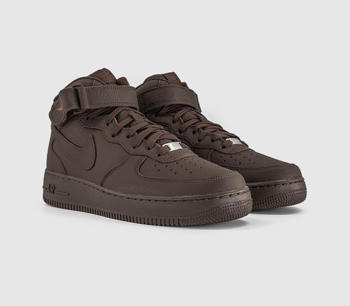 NikeAir Force 1 MidBaroque Brown Baroque Brown Black Sail