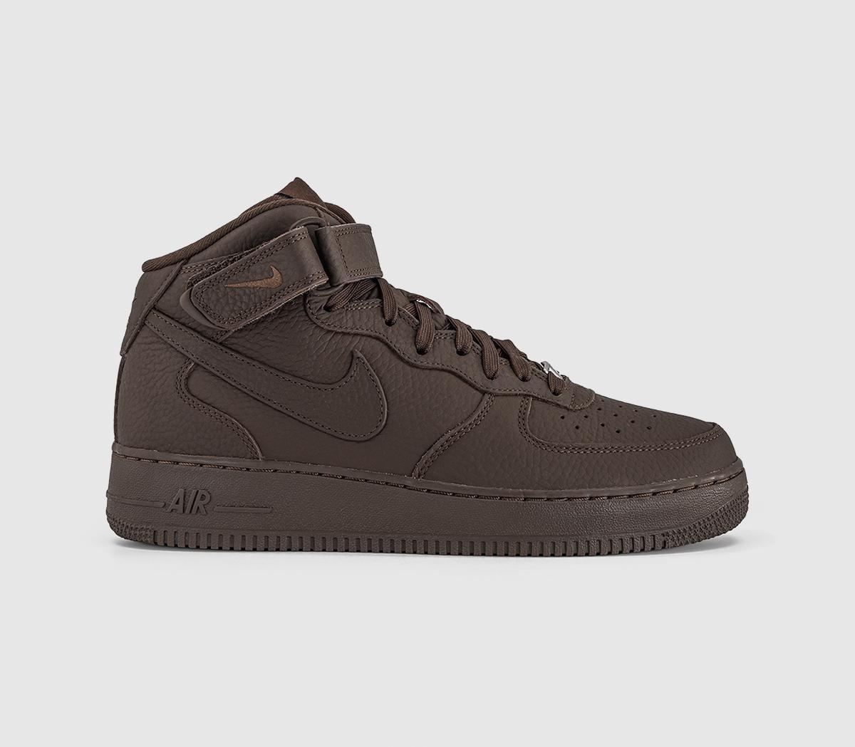 NikeAir Force 1 MidBaroque Brown Baroque Brown Black Sail