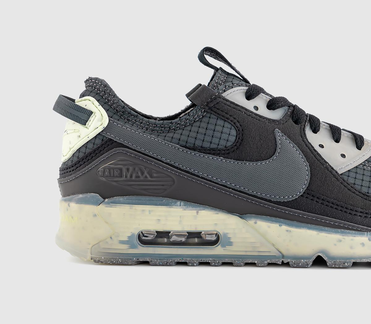 NikeAir Max Terrascape 90 TrainersBlack Dark Grey Lime Ice Anthracite