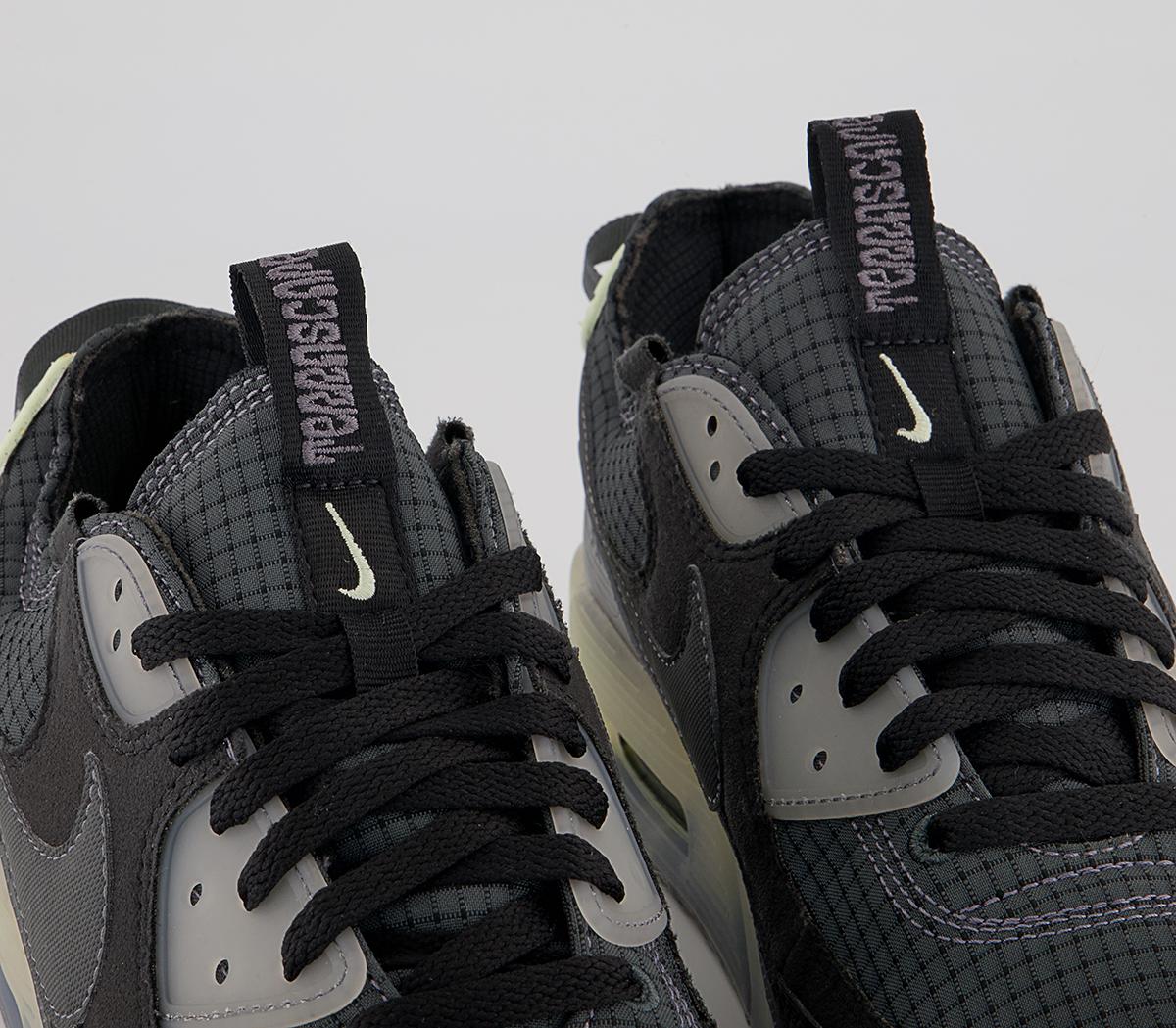 NikeAir Max Terrascape 90 TrainersBlack Dark Grey Lime Ice Anthracite