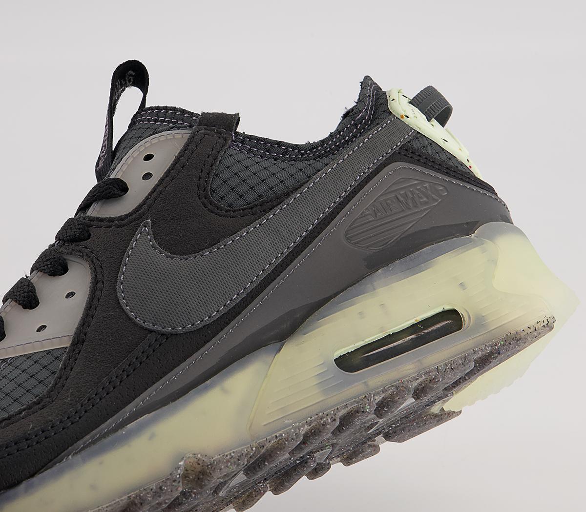 NikeAir Max Terrascape 90 TrainersBlack Dark Grey Lime Ice Anthracite
