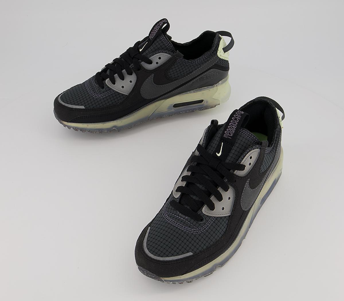 NikeAir Max Terrascape 90 TrainersBlack Dark Grey Lime Ice Anthracite
