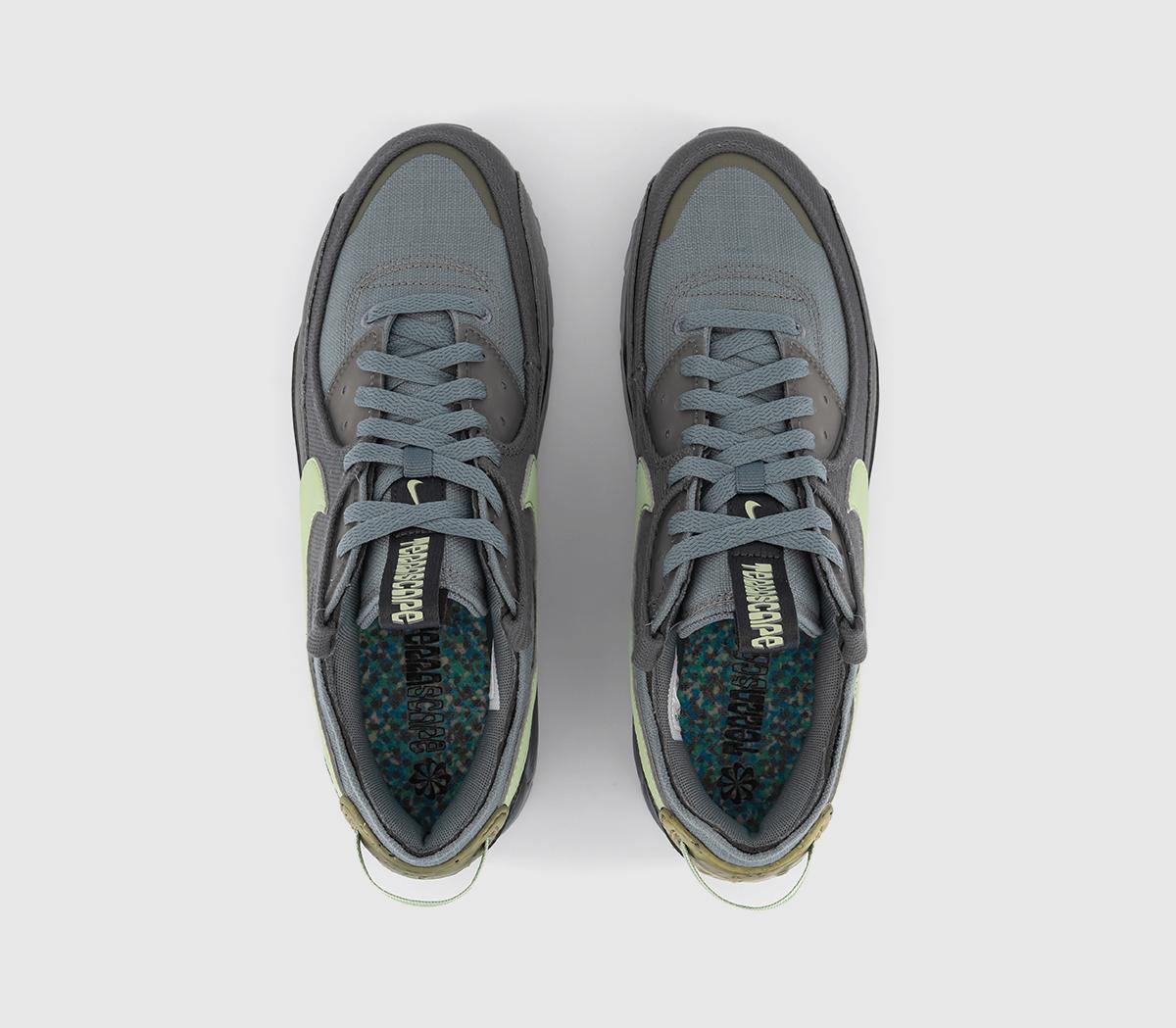 NikeAir Max Terrascape 90 TrainersCool Grey Honeydew Iron Grey