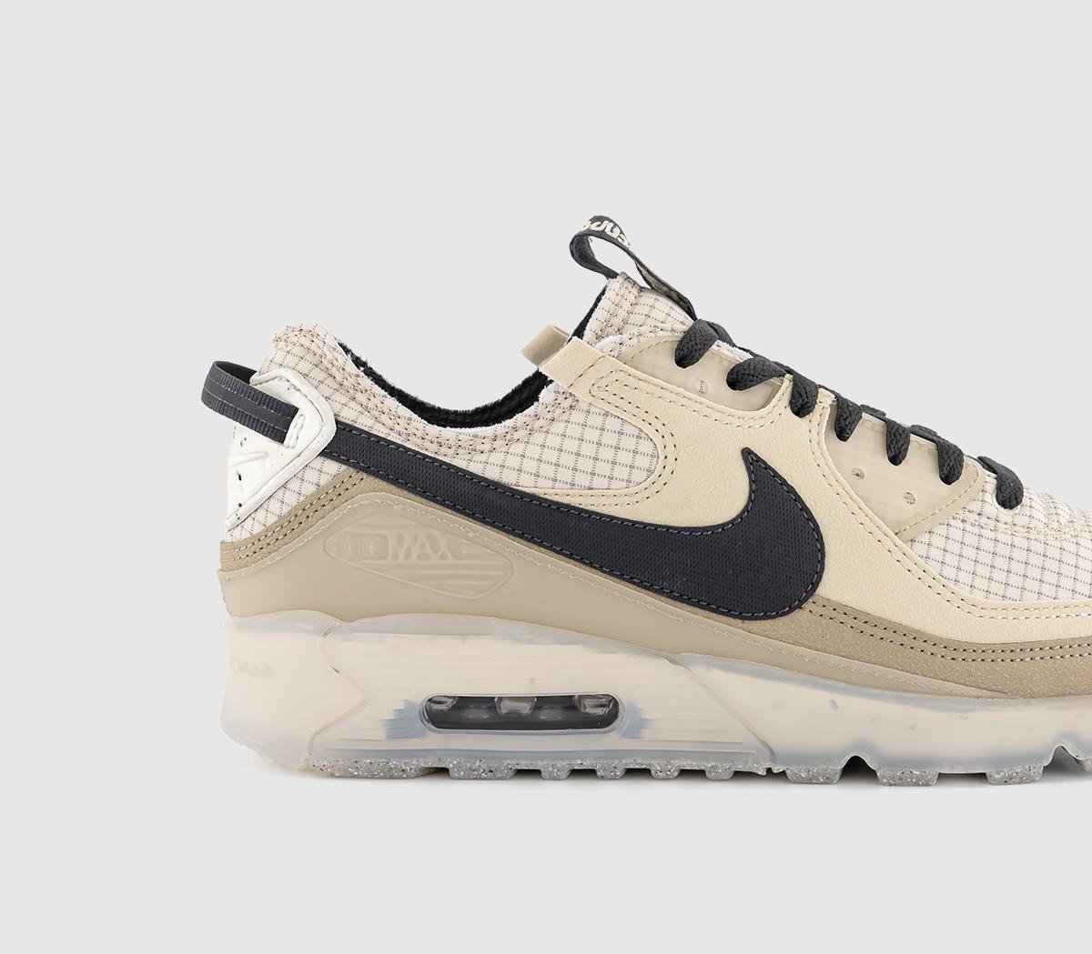 NikeAir Max Terrascape 90 TrainersRattan Dark Smoke Grey Khaki Platform