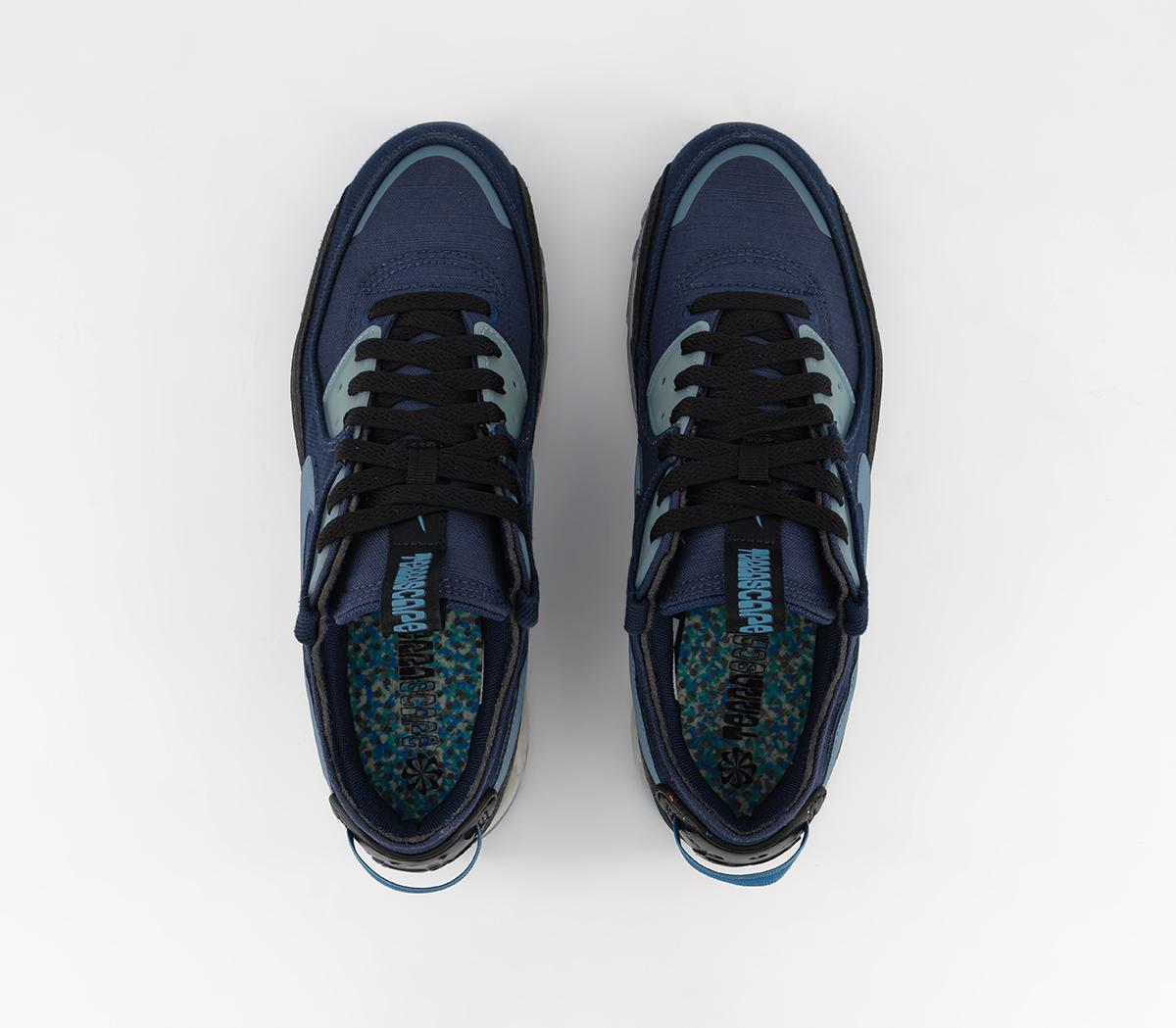 Nike Air Max 90 Terrascape “Midnight Navy Aqua” Men’s Size 10.5 Lifestyle Shoes Nike Air Max Terrascape 90 Midnight Navy Blue | Mercari main image 3