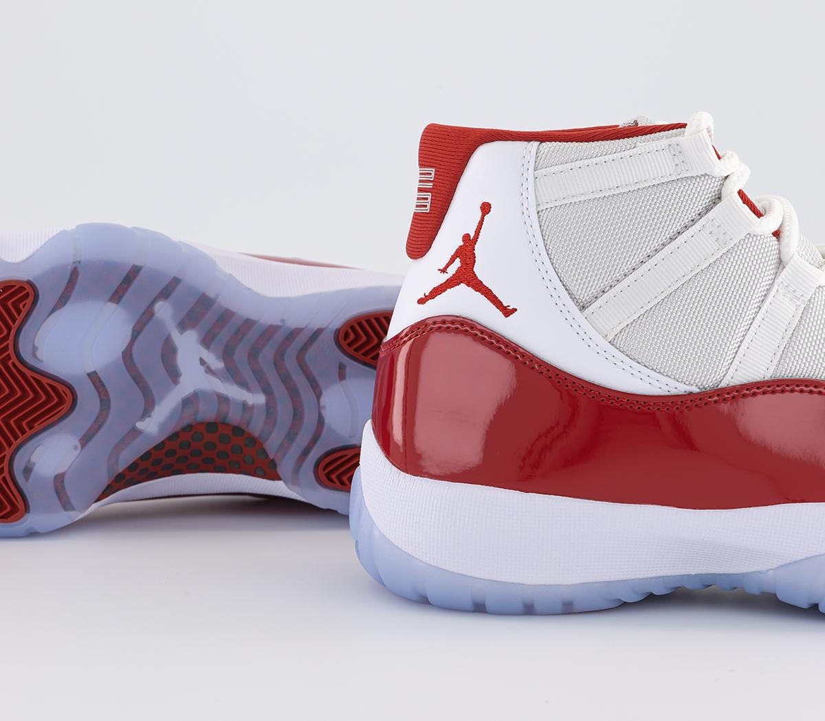 JordanAir Jordan 11 TrainersWhite Varsity Red Black