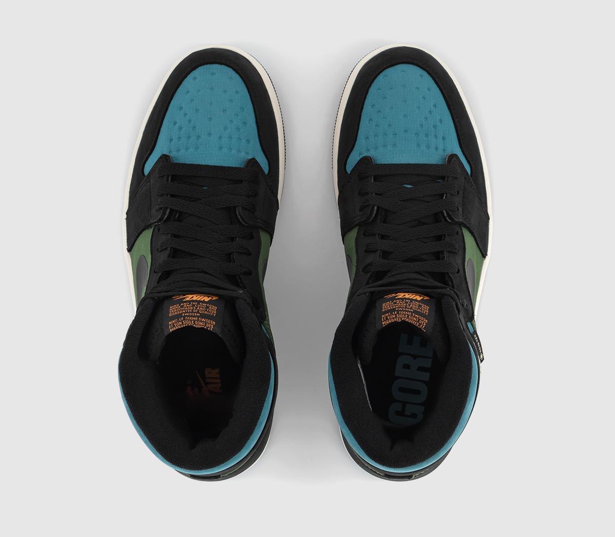 JordanAir Jordan 1 Element TrainersBlack Sky Light Olive Bright Mandarin