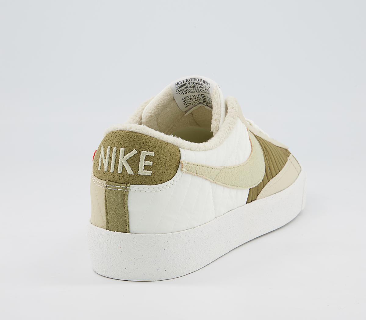 Nike Blazer Low 77 Lx Trainers Nike Blazer Low 77 Lx Trainers Sail Rattan Brown Kelp Orange Sail Rattan