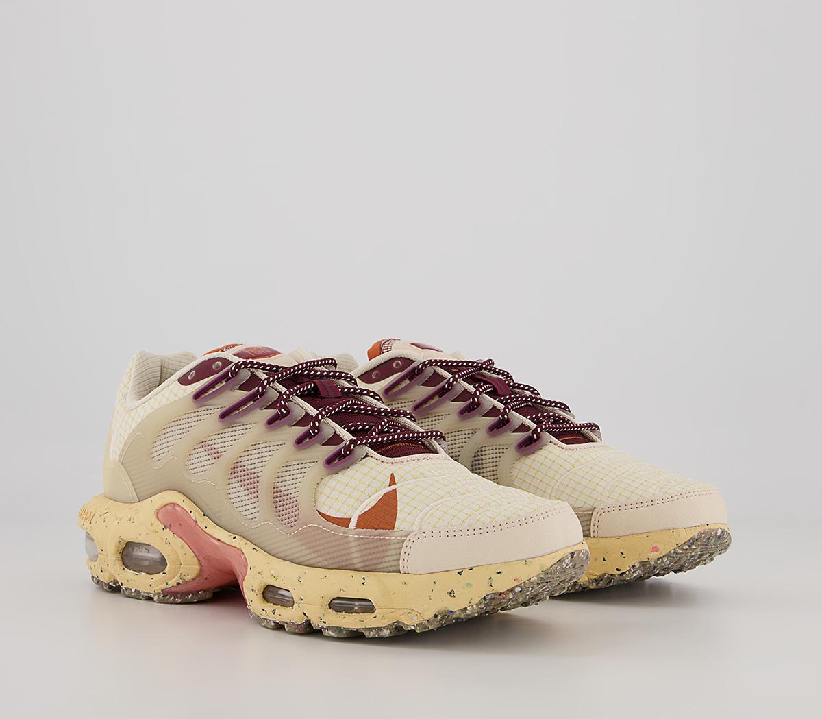 Nike Air Max Terrascape Plus Trainers Nike Air Max Terrascape Plus Trainers Pearl White Hot Curry Dark Beetroot Canvas