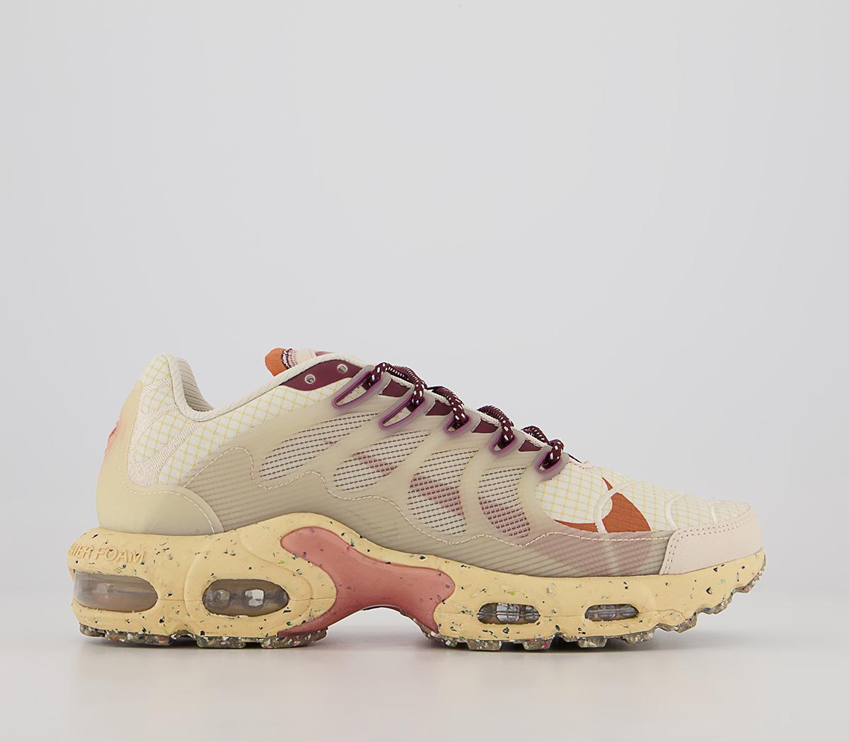 NikeAir Max Terrascape Plus TrainersPearl White Hot Curry Dark Beetroot Canvas