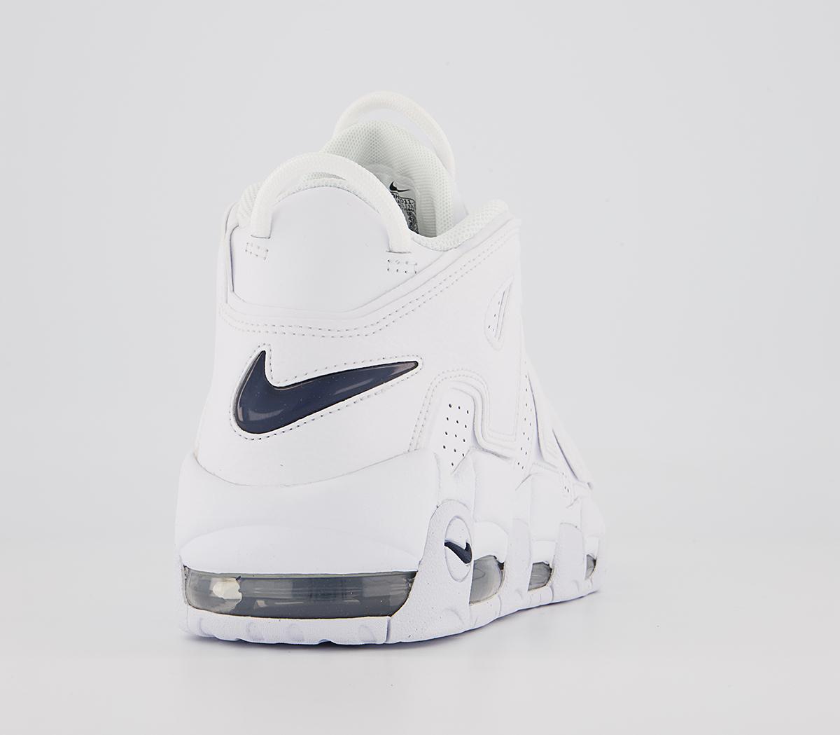 Nike Air More Uptempo 96 Trainers Nike Air More Uptempo 96 Trainers White Midnight Navy White Midnight Navy